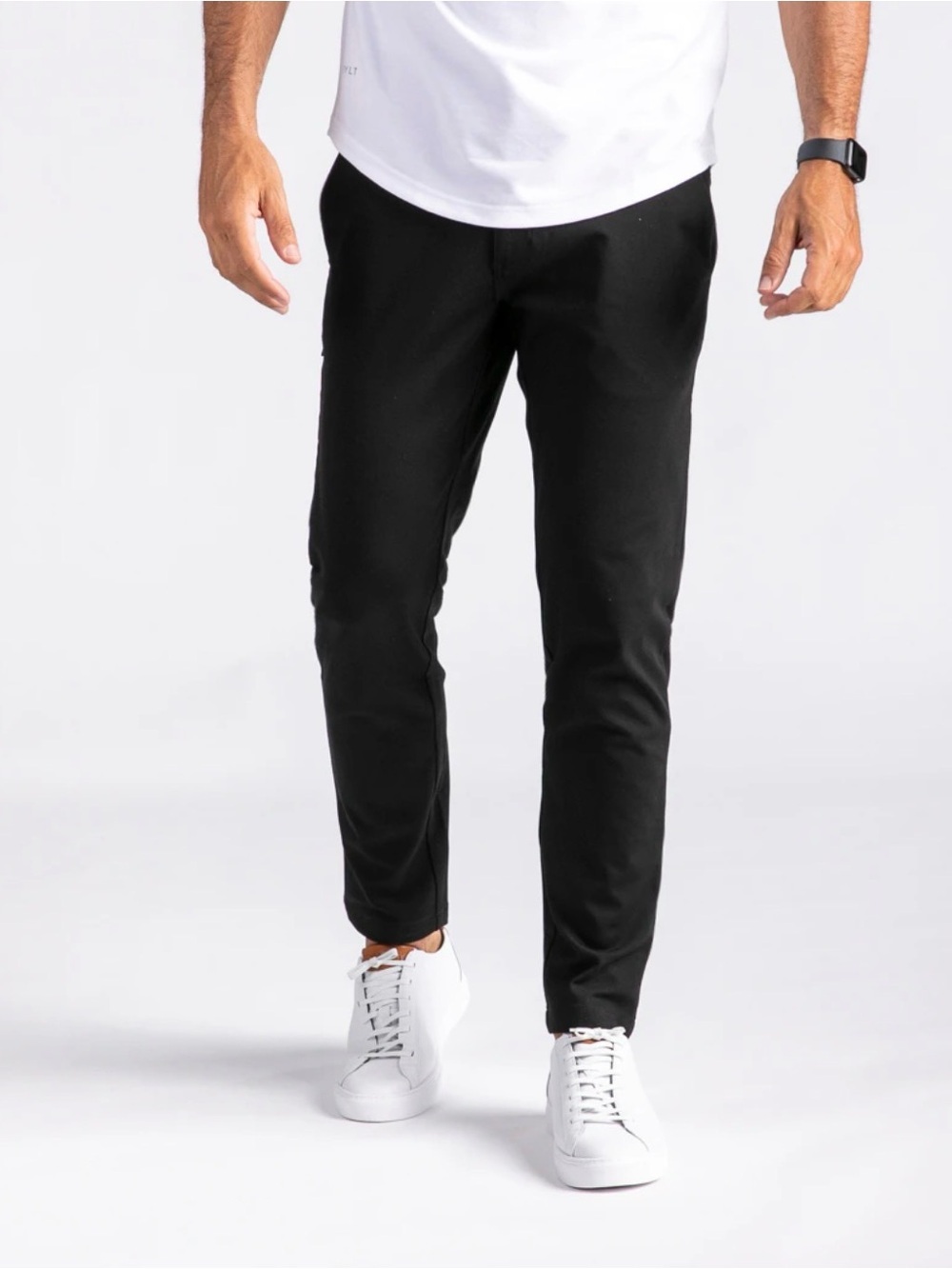 BYLT Basics Everyday Pant 2.0 Black Performance Stretch Pants Men Size 30